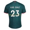 Original Fußballtrikot Liverpool Luis Diaz 23 Ausweichtrikot 2022-23 Für Herren